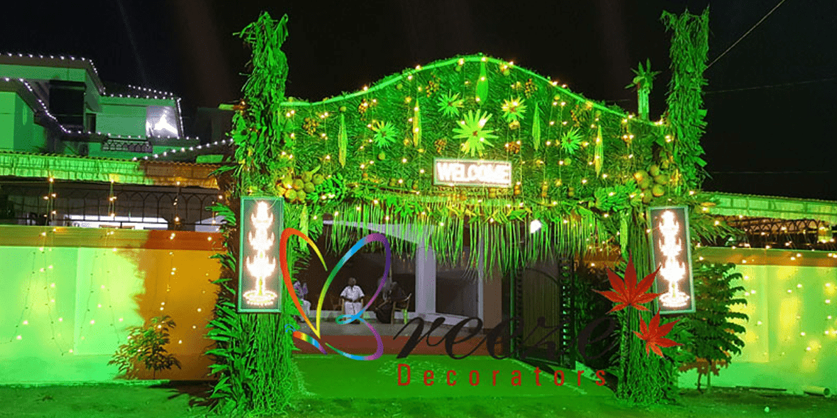 Pandal Decoration - Original Full Size Photo 2