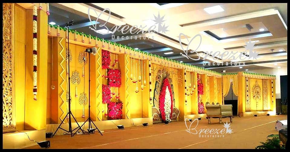 Wedding Stage Decoration - Suguna Auditorium Coimbatore - Breeze Decorators - Original Full Size Photo 8
