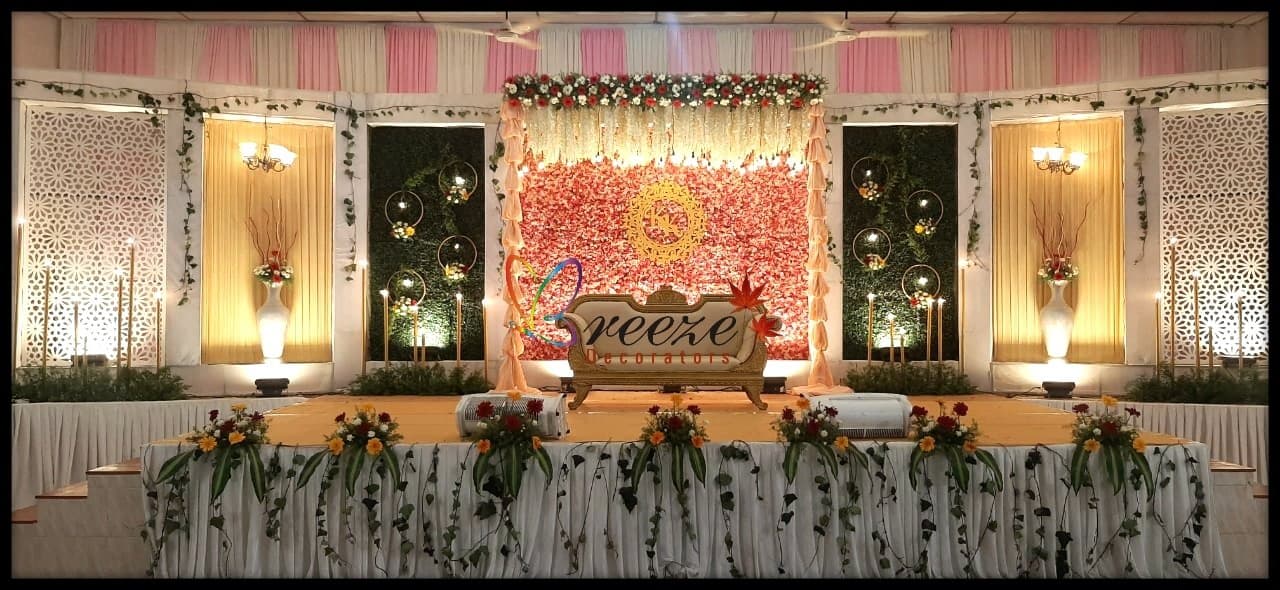 IMA Wedding Hall Udumalpet. Wedding Decoration Breeze Decorators - Original Full Size Photo 1