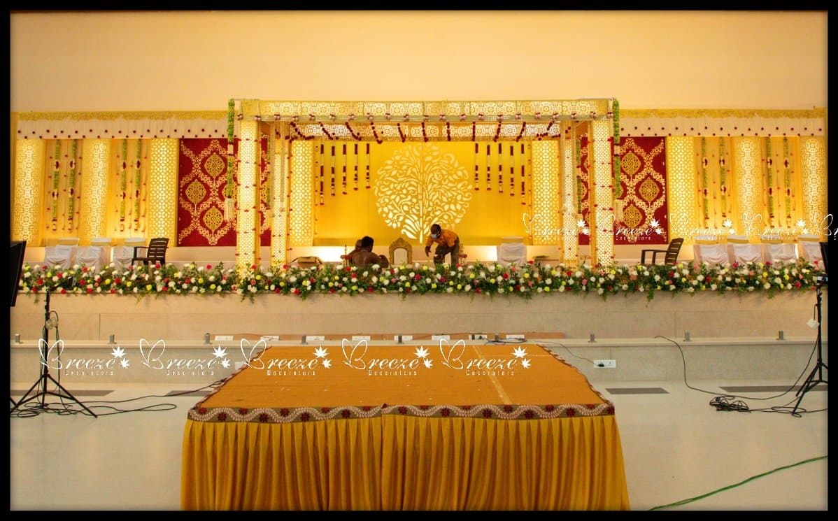 Selvam mahaal in Eachanari, Coimbatore Grand Wedding Decoration Breezedecorators - Original Full Size Photo 1