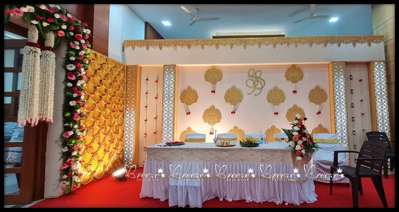 Selvam mahaal in Eachanari, Coimbatore Grand Wedding Decoration Breezedecorators - Original Full Size Photo 2