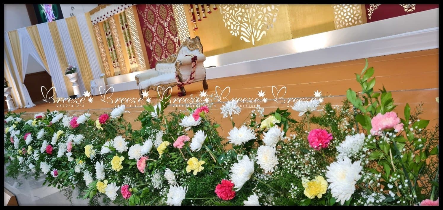 Selvam mahaal in Eachanari, Coimbatore Grand Wedding Decoration Breezedecorators - Original Full Size Photo 3