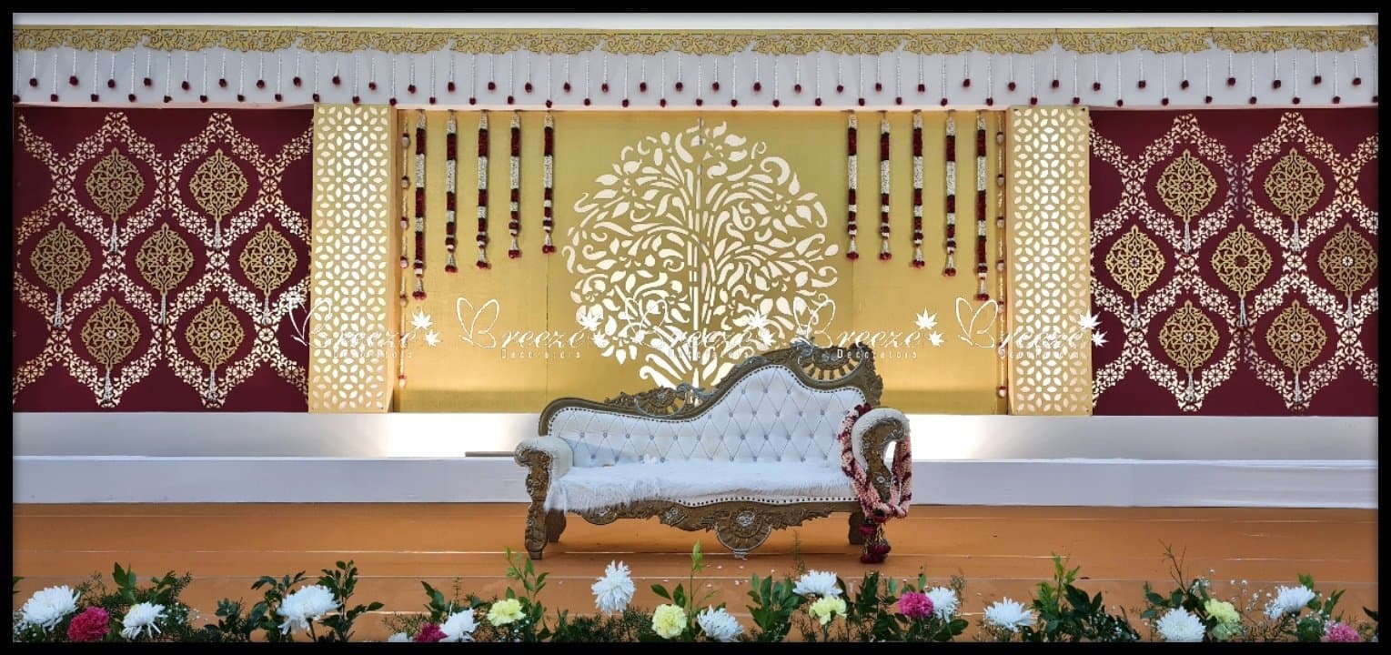 Selvam mahaal in Eachanari, Coimbatore Grand Wedding Decoration Breezedecorators - Original Full Size Photo 4