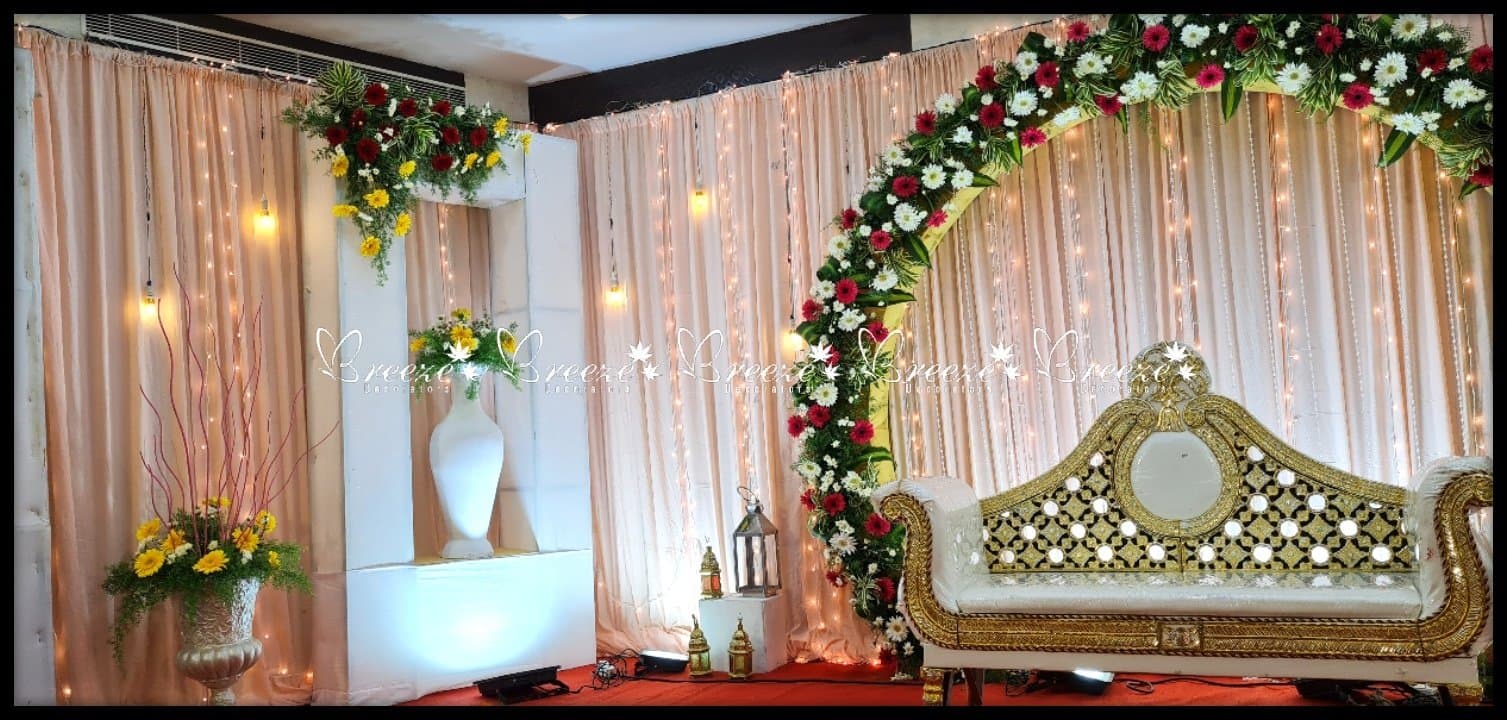 Krishna Hall thudiyalur coimbatore Wedding Decoration 30K - Full Set - Original Full Size Photo 2