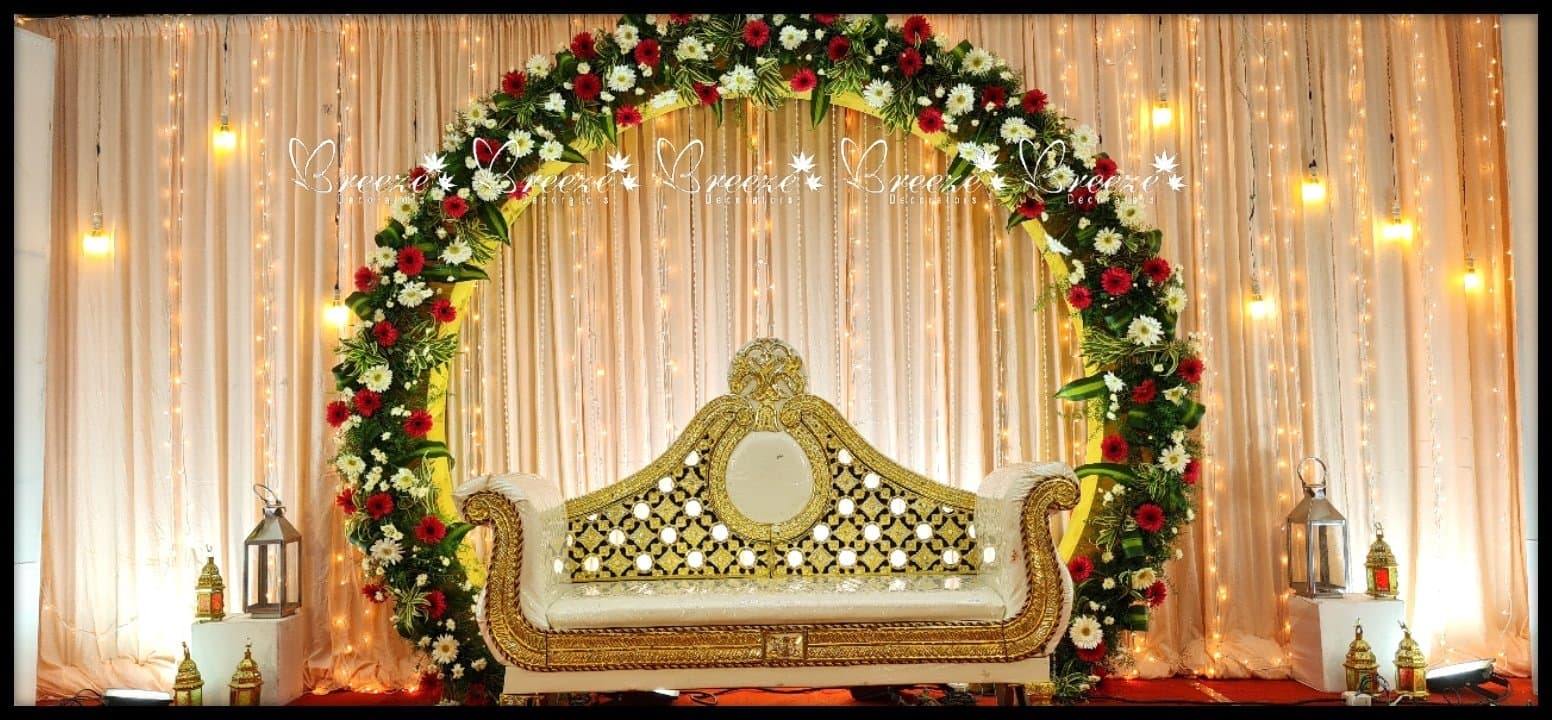 Krishna Hall thudiyalur coimbatore Wedding Decoration 30K - Full Set - Original Full Size Photo 3