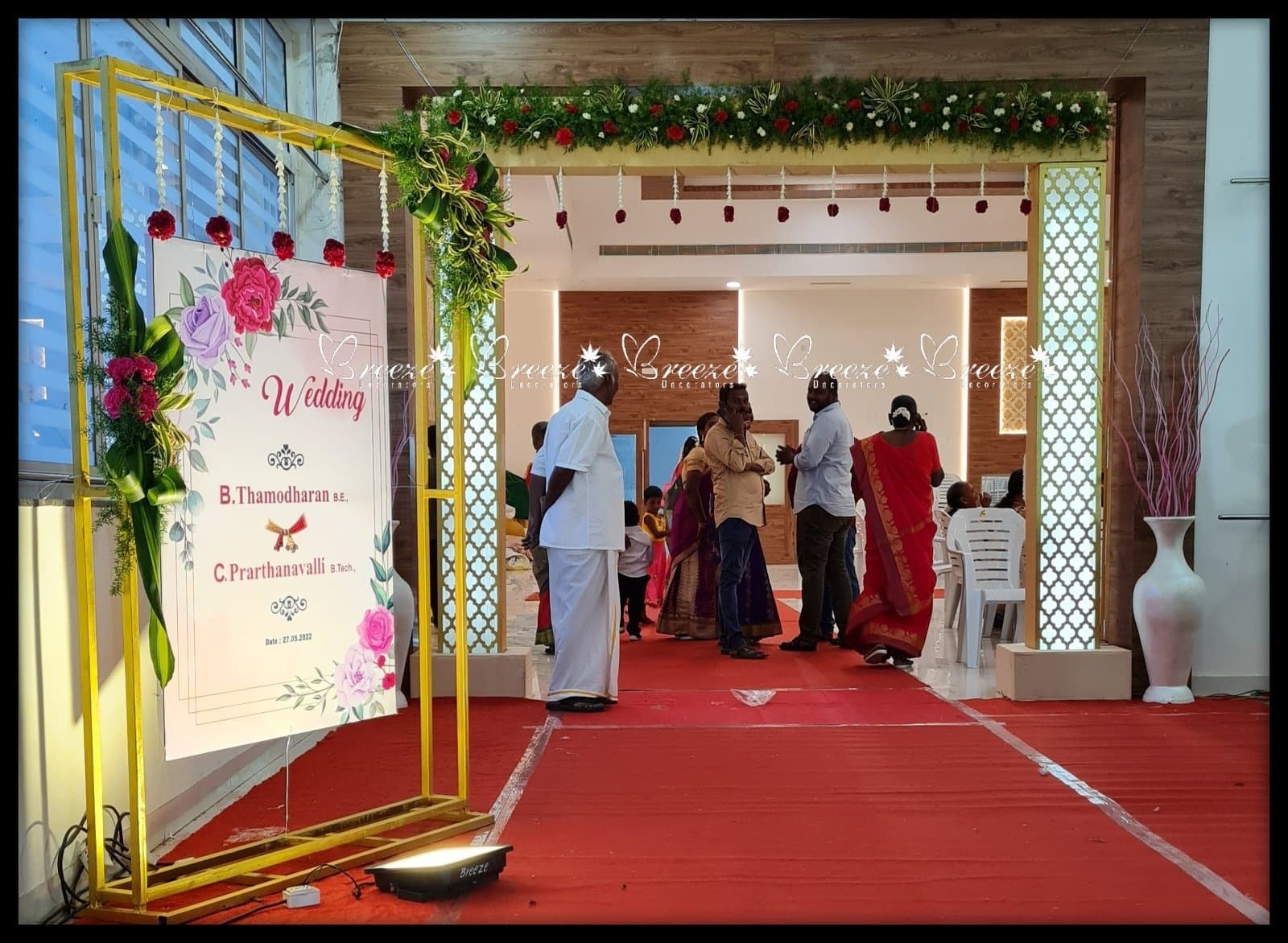 Saraswathi Venkatraman Mahal Karur Breeze Decorators Coimbatore - Original Full Size Photo 7