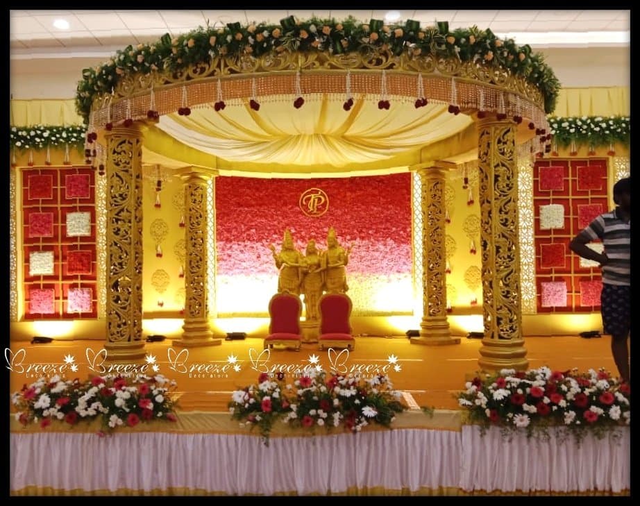 Saraswathi Venkatraman Mahal Karur Breeze Decorators Coimbatore - Original Full Size Photo 1