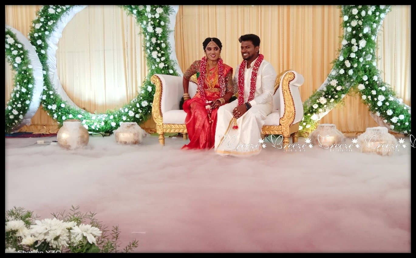 Shree MS Mahal Kittampalayam, Karumathampatti Wedding Decoration Breeze Decorators - Original Full Size Photo 3