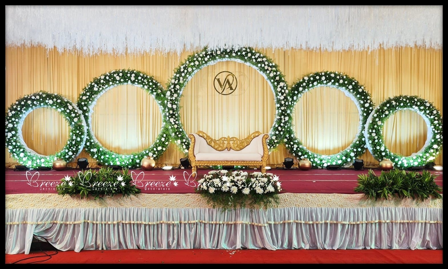 Shree MS Mahal Kittampalayam, Karumathampatti Wedding Decoration Breeze Decorators - Original Full Size Photo 5