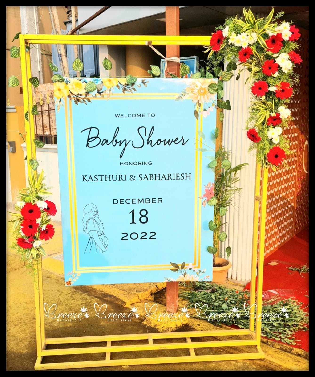 Mani Mahal Coimbatore Baby Shower Function Decoration - Original Full Size Photo 2