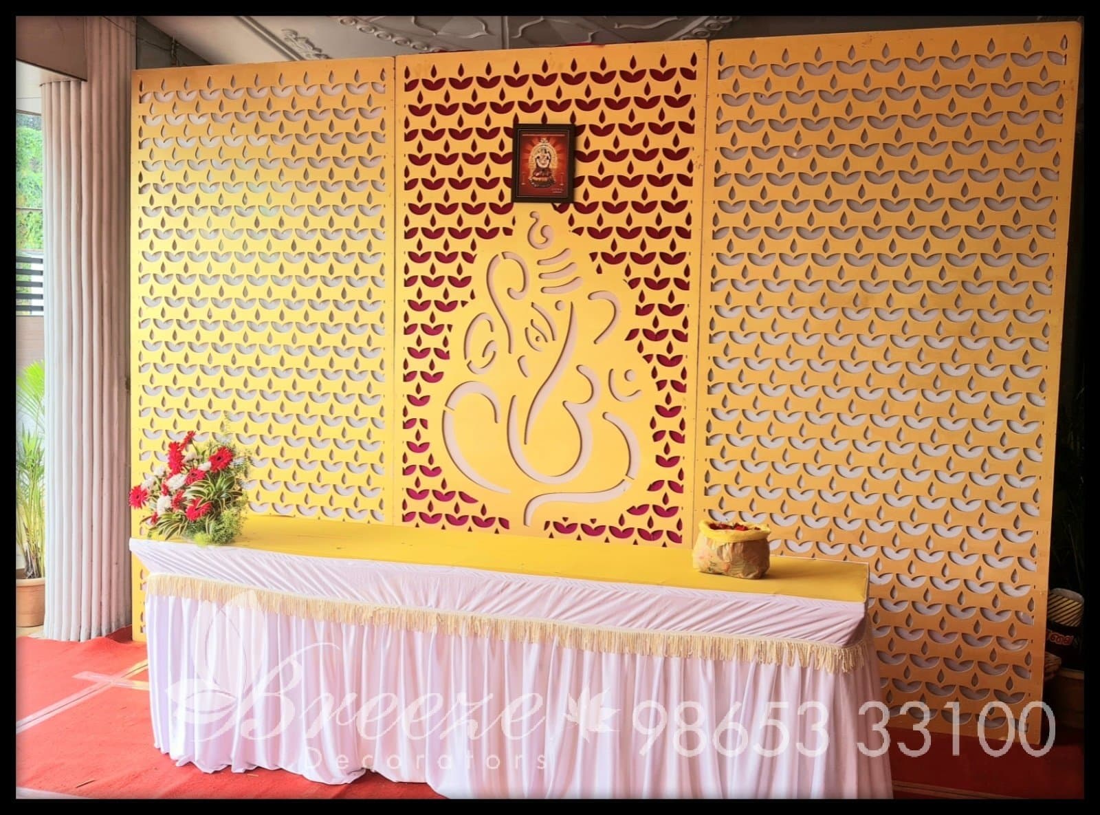 Mani Mahal Coimbatore Baby Shower Function Decoration - Original Full Size Photo 5