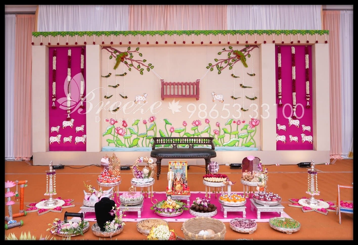 Mani Mahal Coimbatore Baby Shower Function Decoration - Original Full Size Photo 8