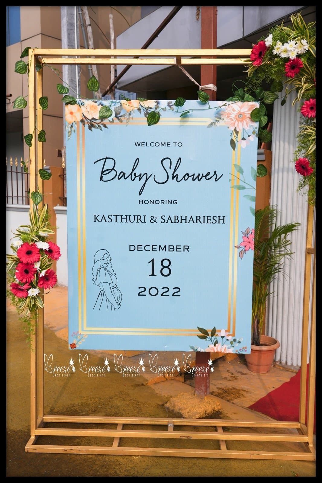 Mani Mahal Coimbatore Baby Shower Function Decoration - Original Full Size Photo 9