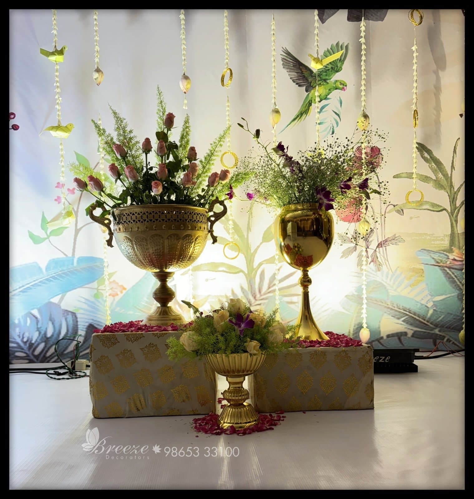 Elegant Baby Shower Celebration: Breeze Decorators Transform Jenneys Residency Diamond Hall - Original Full Size Photo 3