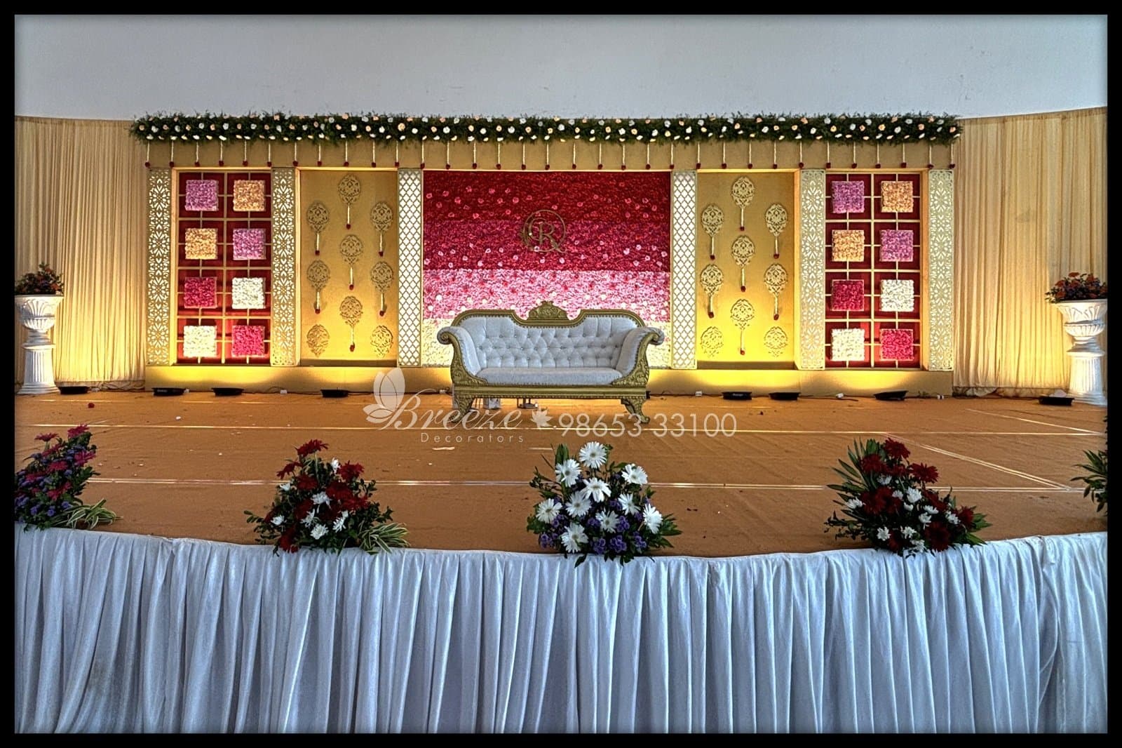 Wedding Decorations by Breeze Decorators at Shree Devi Mahal, Neelambur - Original Full Size Photo 1