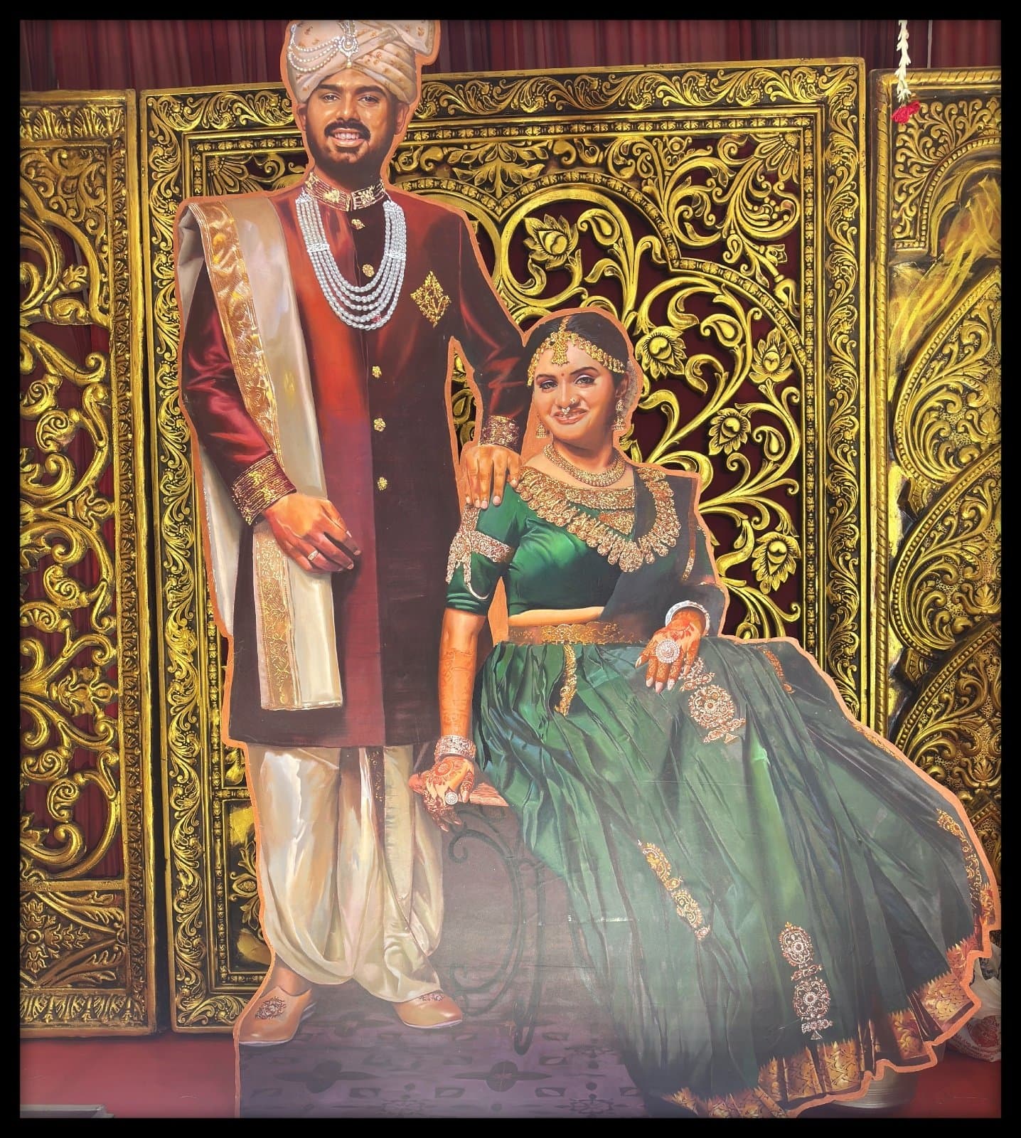 Stunning Wedding Decor at Sri Aishwarya Mahal, Namakkal by Breeze Decorators - Original Full Size Photo 9