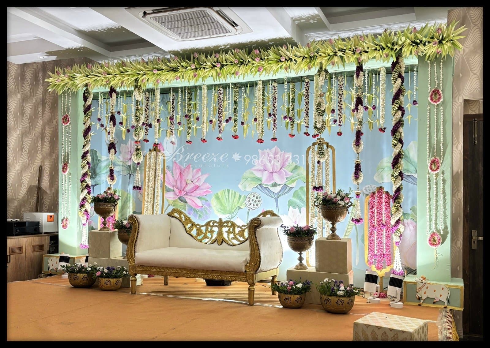 Nivathi's Seemantham: A Traditional Tamil Baby Shower Celebration in Coimbatore - Original Full Size Photo 2