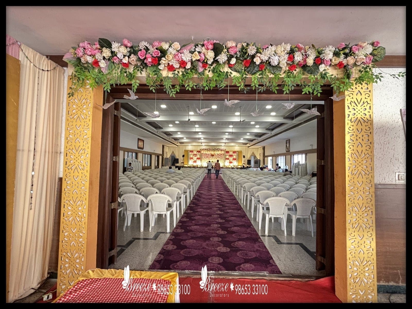 R.Sudharsan & Padma Priyadharshini's Wedding Ceremony in VRG Marriage Hall, Coimbatore - Original Full Size Photo 3