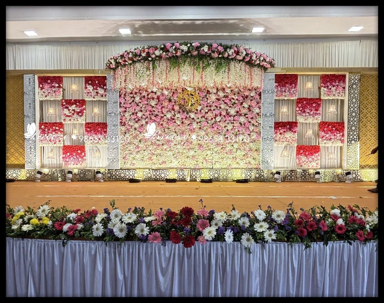 R.Sudharsan & Padma Priyadharshini's Wedding Ceremony in VRG Marriage Hall, Coimbatore - Original Full Size Photo 4