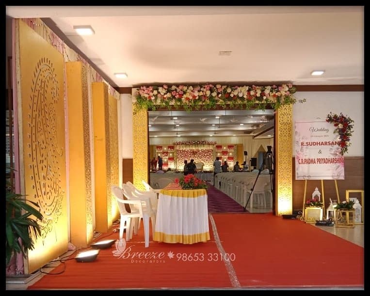 R.Sudharsan & Padma Priyadharshini's Wedding Ceremony in VRG Marriage Hall, Coimbatore - Original Full Size Photo 5