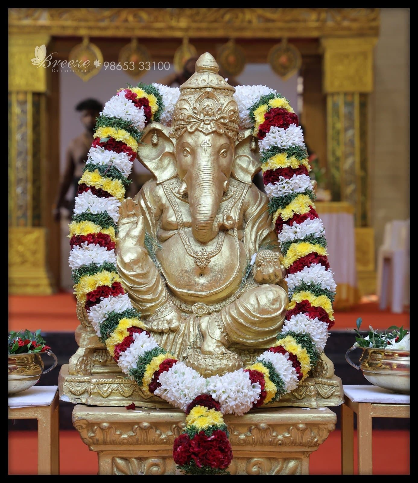 Sree Aishvariya Mahal Namakkal Wedding Decoration Breeze Decorators - Original Full Size Photo 3