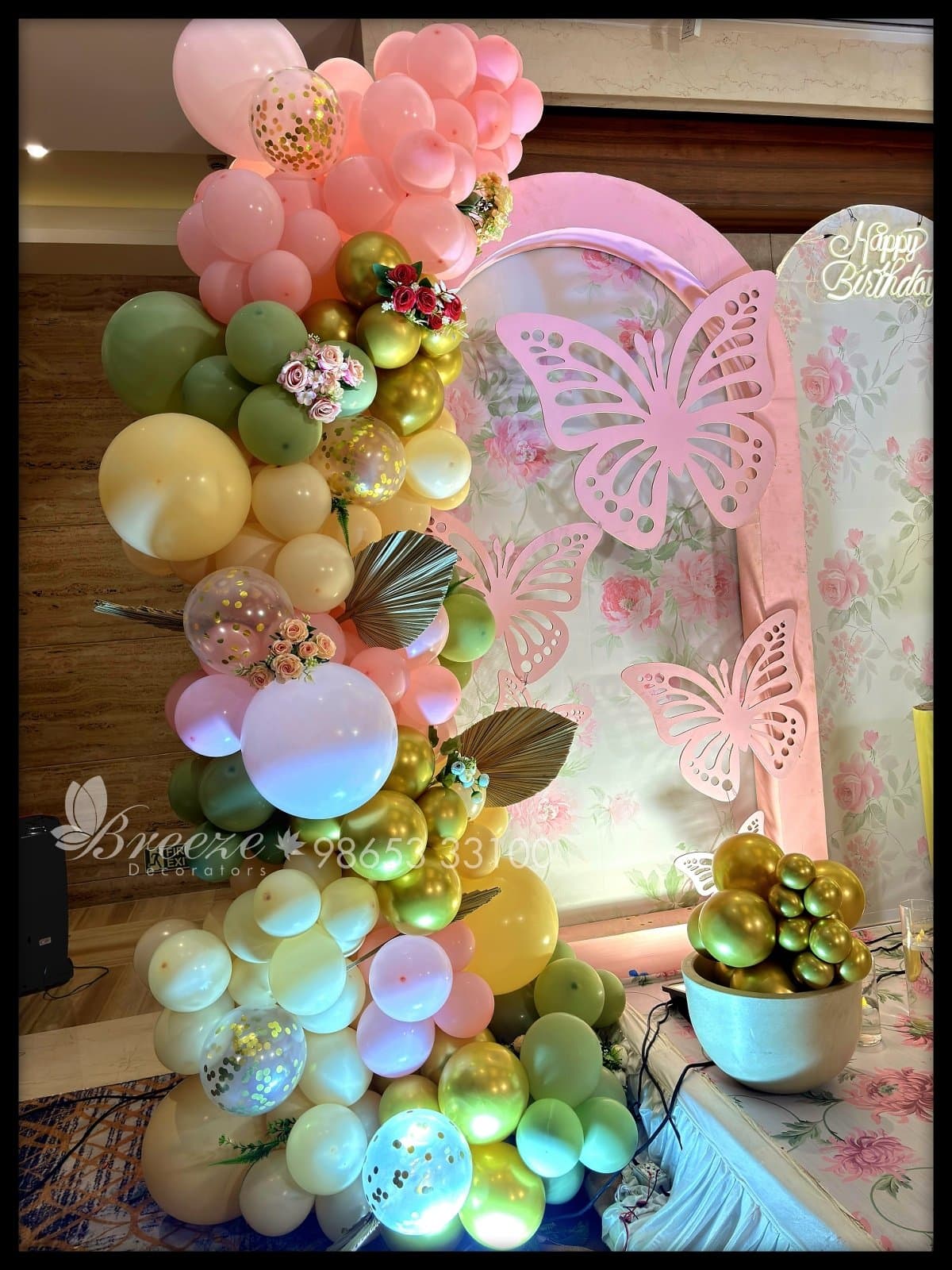 ✨ Celebrating Aahanaa's Magical First Birthday! ✨Residency tower coimbatore - Original Full Size Photo 4