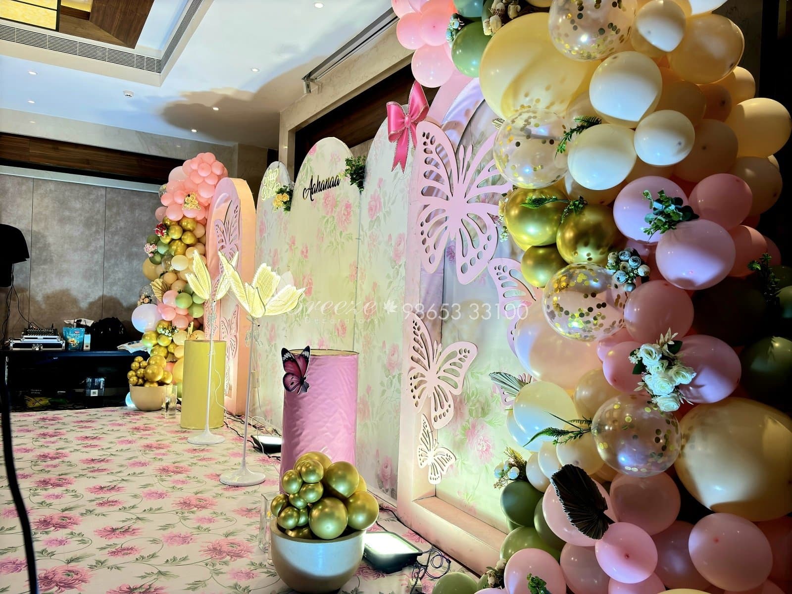 ✨ Celebrating Aahanaa's Magical First Birthday! ✨Residency tower coimbatore - Original Full Size Photo 6