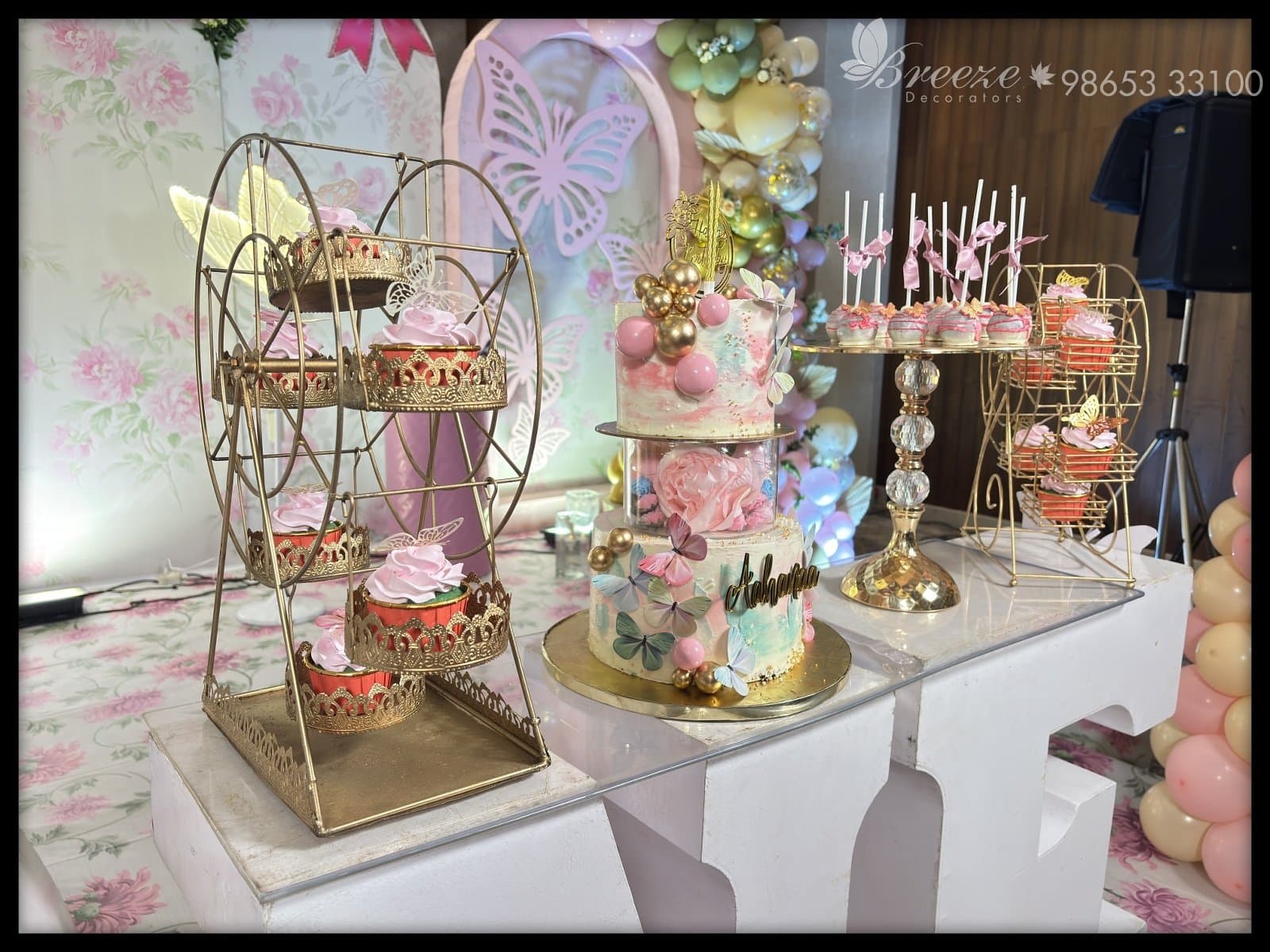 ✨ Celebrating Aahanaa's Magical First Birthday! ✨Residency tower coimbatore - Original Full Size Photo 10
