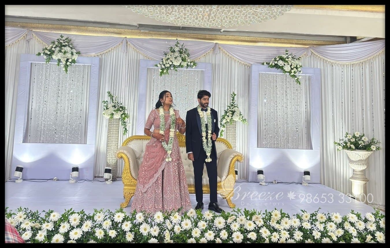 Vishnu Varman & S.Sangeetha's Elegant Wedding Celebration at Hotel Vijay Elanza, Peelamedu Coimbatore - Original Full Size Photo 2