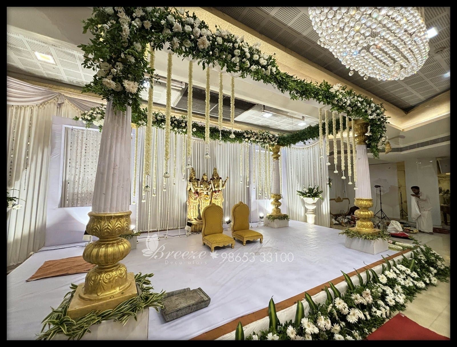 Vishnu Varman & S.Sangeetha's Elegant Wedding Celebration at Hotel Vijay Elanza, Peelamedu Coimbatore - Original Full Size Photo 10