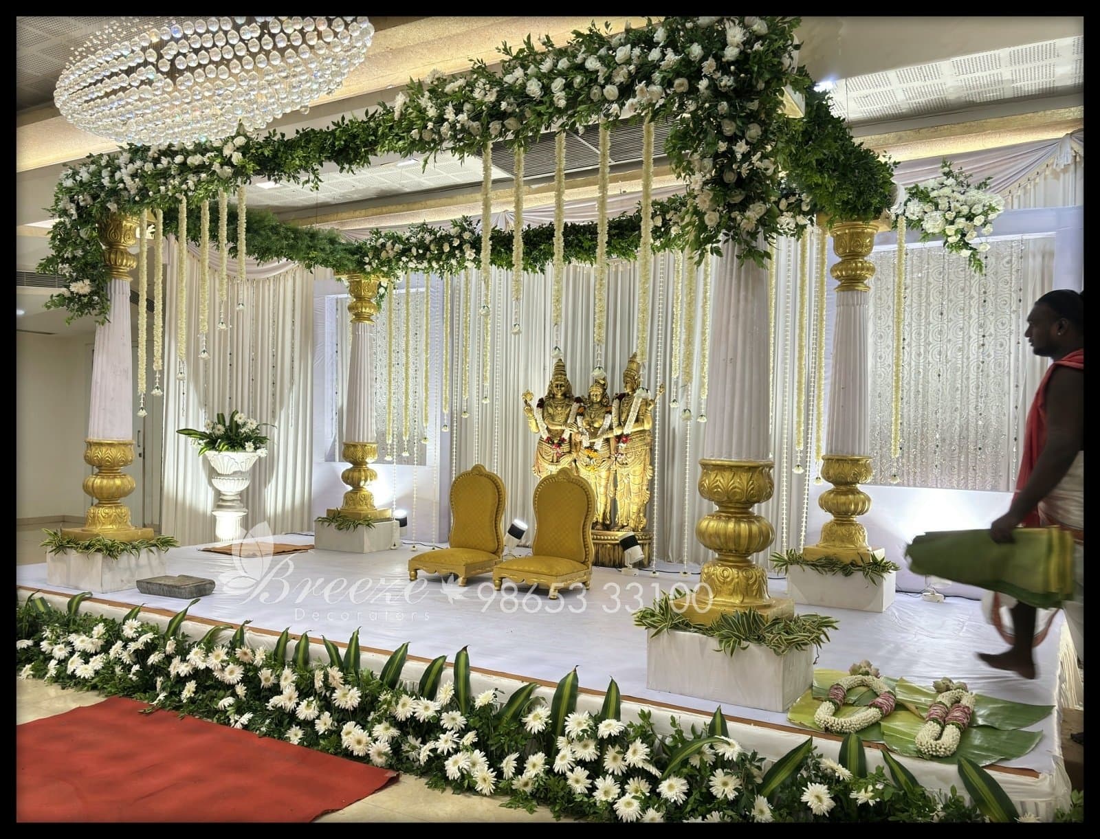 Vishnu Varman & S.Sangeetha's Elegant Wedding Celebration at Hotel Vijay Elanza, Peelamedu Coimbatore - Original Full Size Photo 4