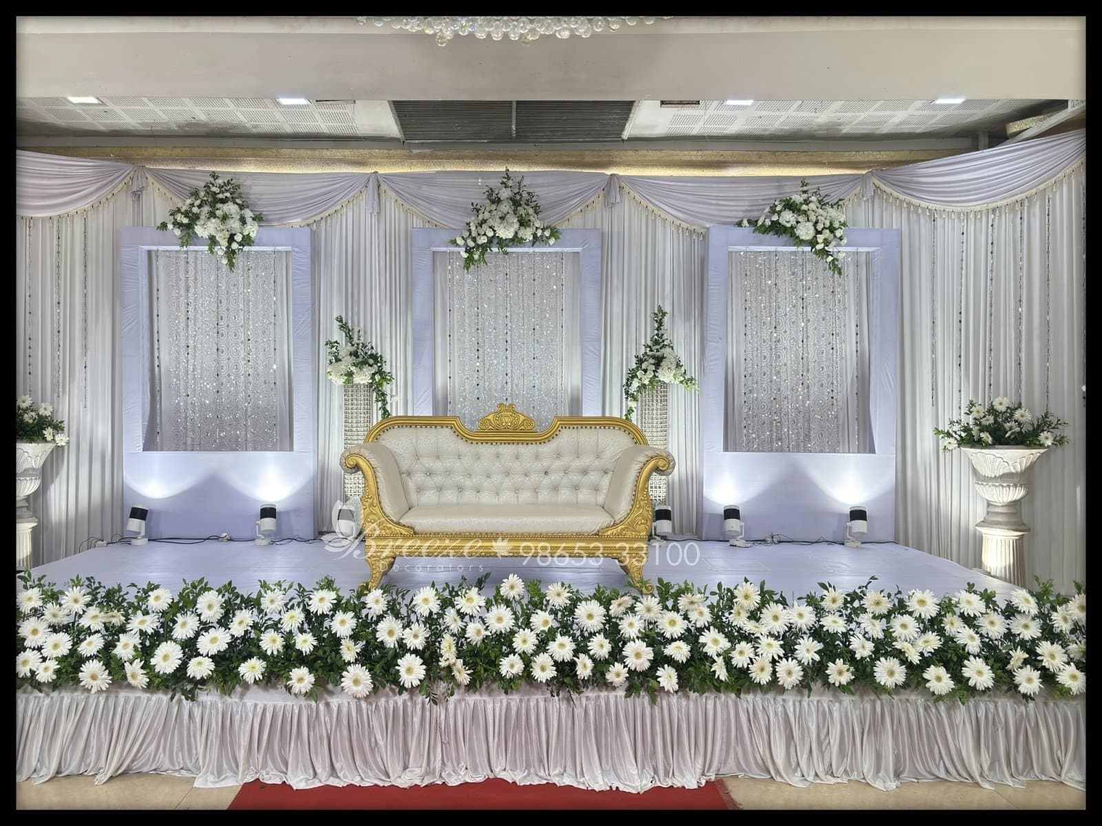 Vishnu Varman & S.Sangeetha's Elegant Wedding Celebration at Hotel Vijay Elanza, Peelamedu Coimbatore - Original Full Size Photo 1