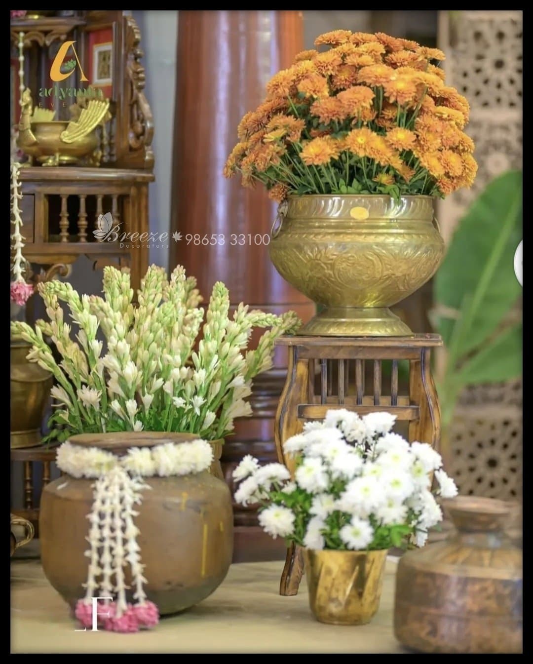 Puberty Ceremony Decoration: Celebrating J.Riashree's Beautiful Traditional Event at SUGUNA Mini Hall - Original Full Size Photo 4