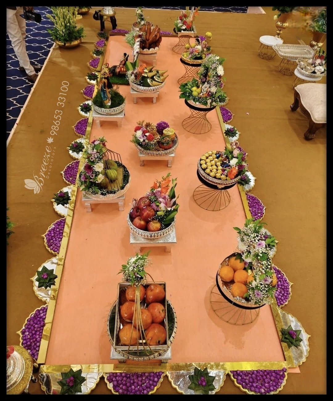 Puberty Ceremony Decoration: Celebrating J.Riashree's Beautiful Traditional Event at SUGUNA Mini Hall - Original Full Size Photo 5