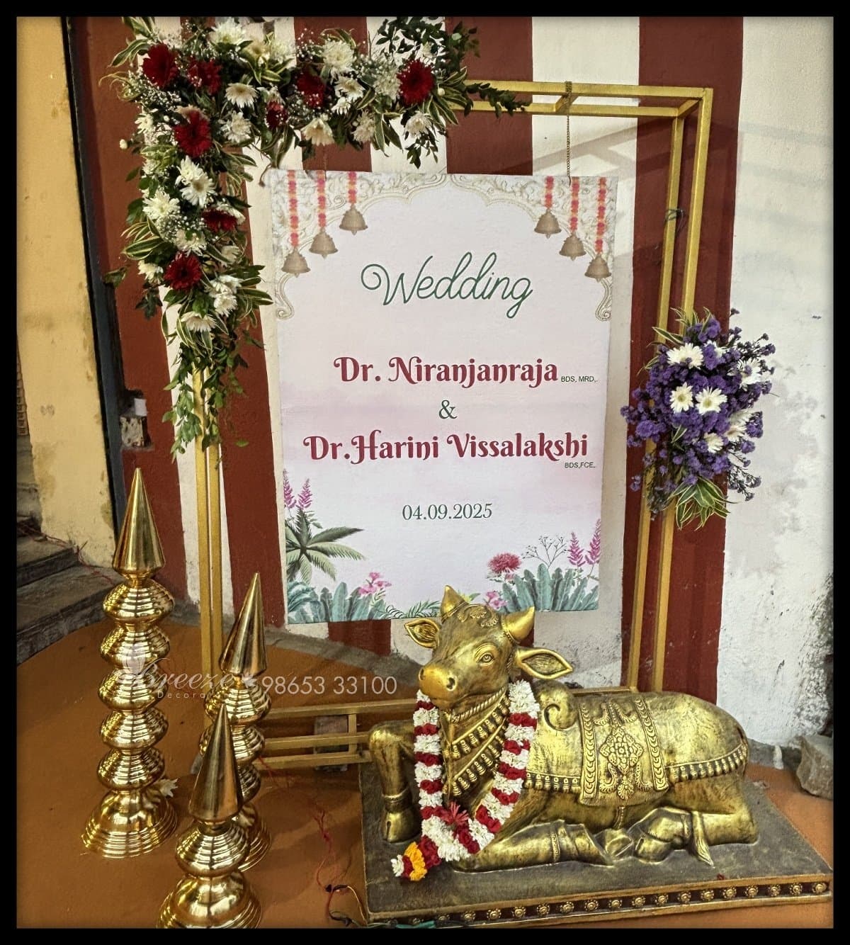 Temple Wedding Decoration Mettupalayam Annur by Breeze Decorators - Original Full Size Photo 5