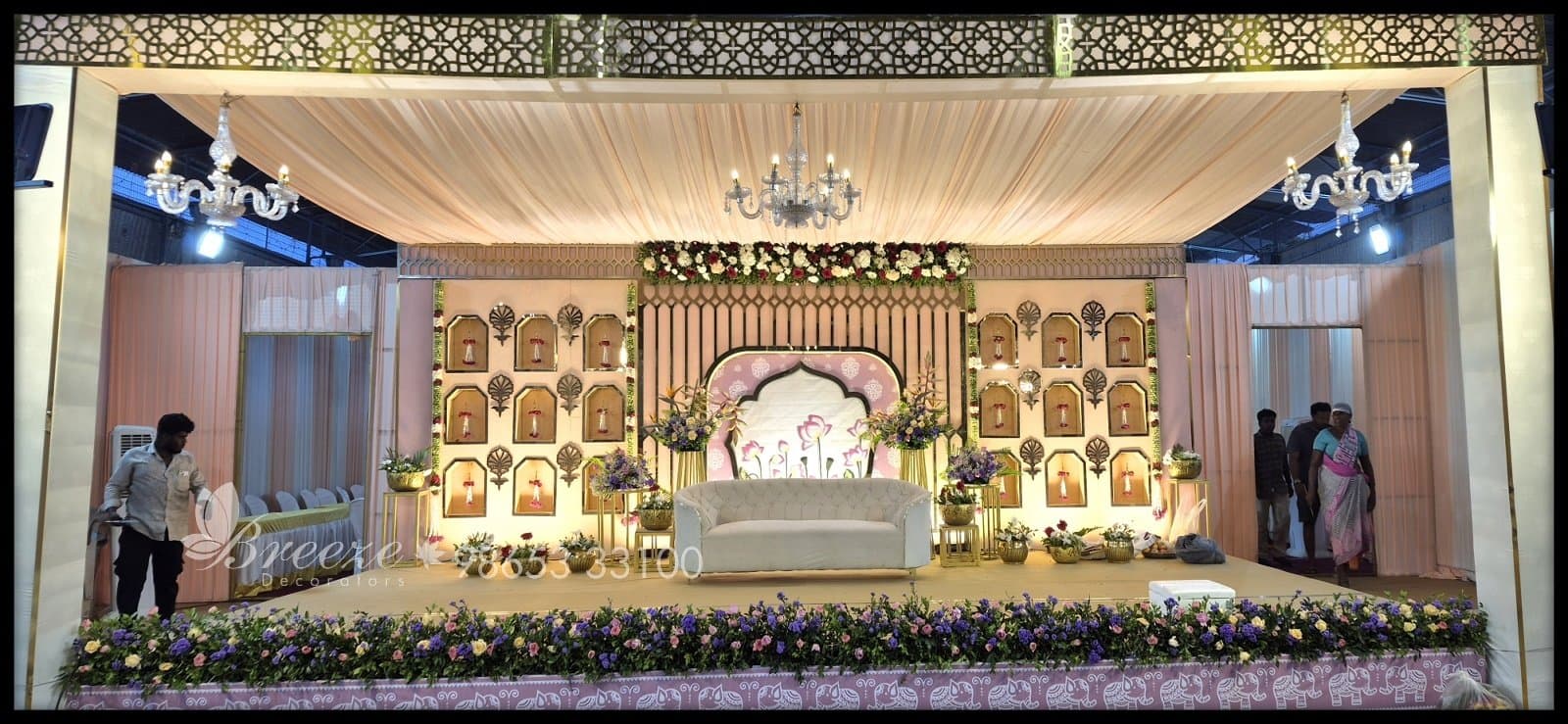 Temple Wedding Decoration Mettupalayam Annur by Breeze Decorators - Original Full Size Photo 1