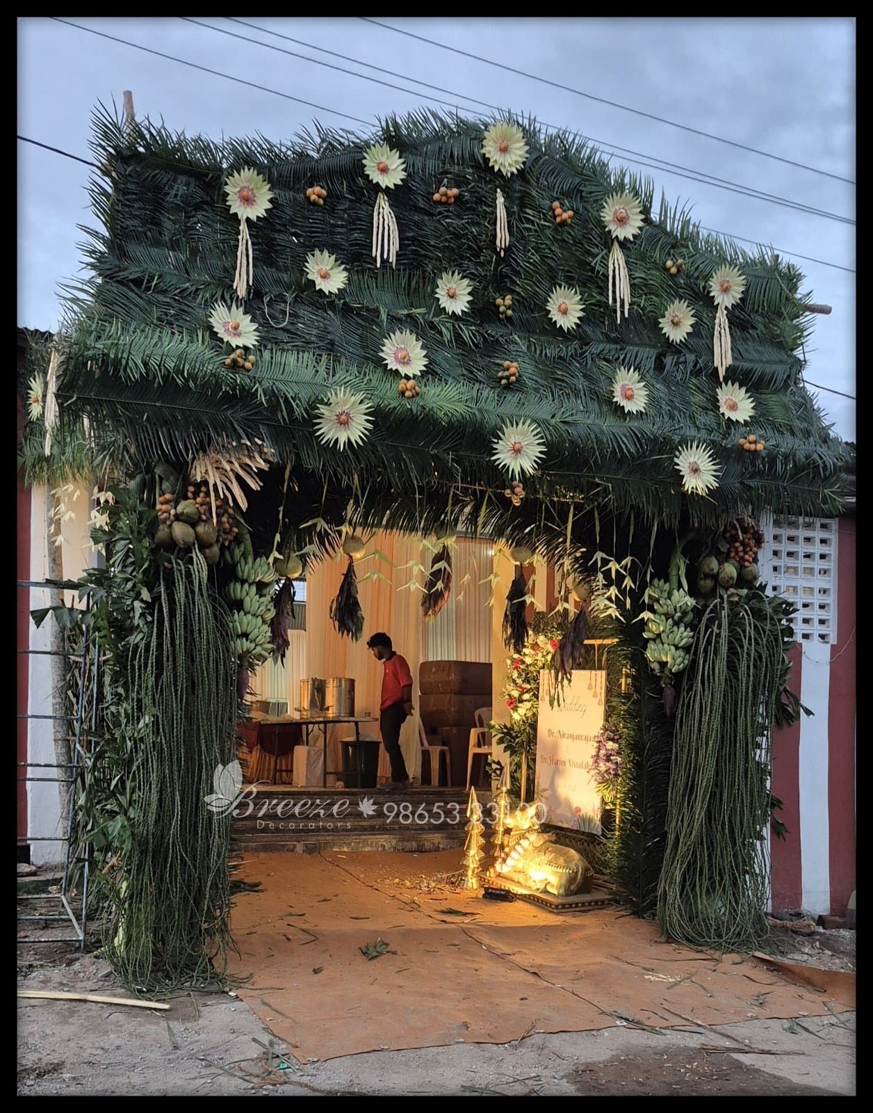 Temple Wedding Decoration Mettupalayam Annur by Breeze Decorators - Original Full Size Photo 6