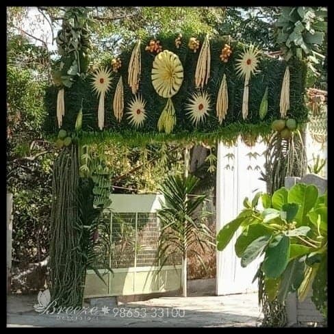Wedding Pantha Kaal Naduthal Ceremony Décor by Breeze Decorators Coimbatore - Original Full Size Photo 1