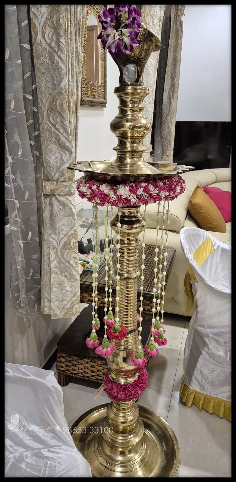 Wedding Pantha Kaal Naduthal Ceremony Décor by Breeze Decorators Coimbatore - Original Full Size Photo 5