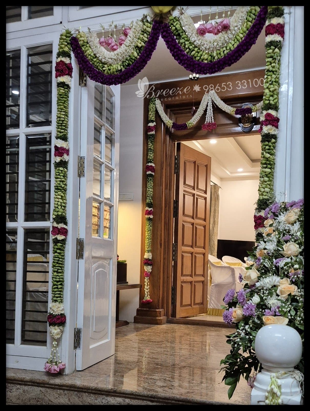 Wedding Pantha Kaal Naduthal Ceremony Décor by Breeze Decorators Coimbatore - Original Full Size Photo 6