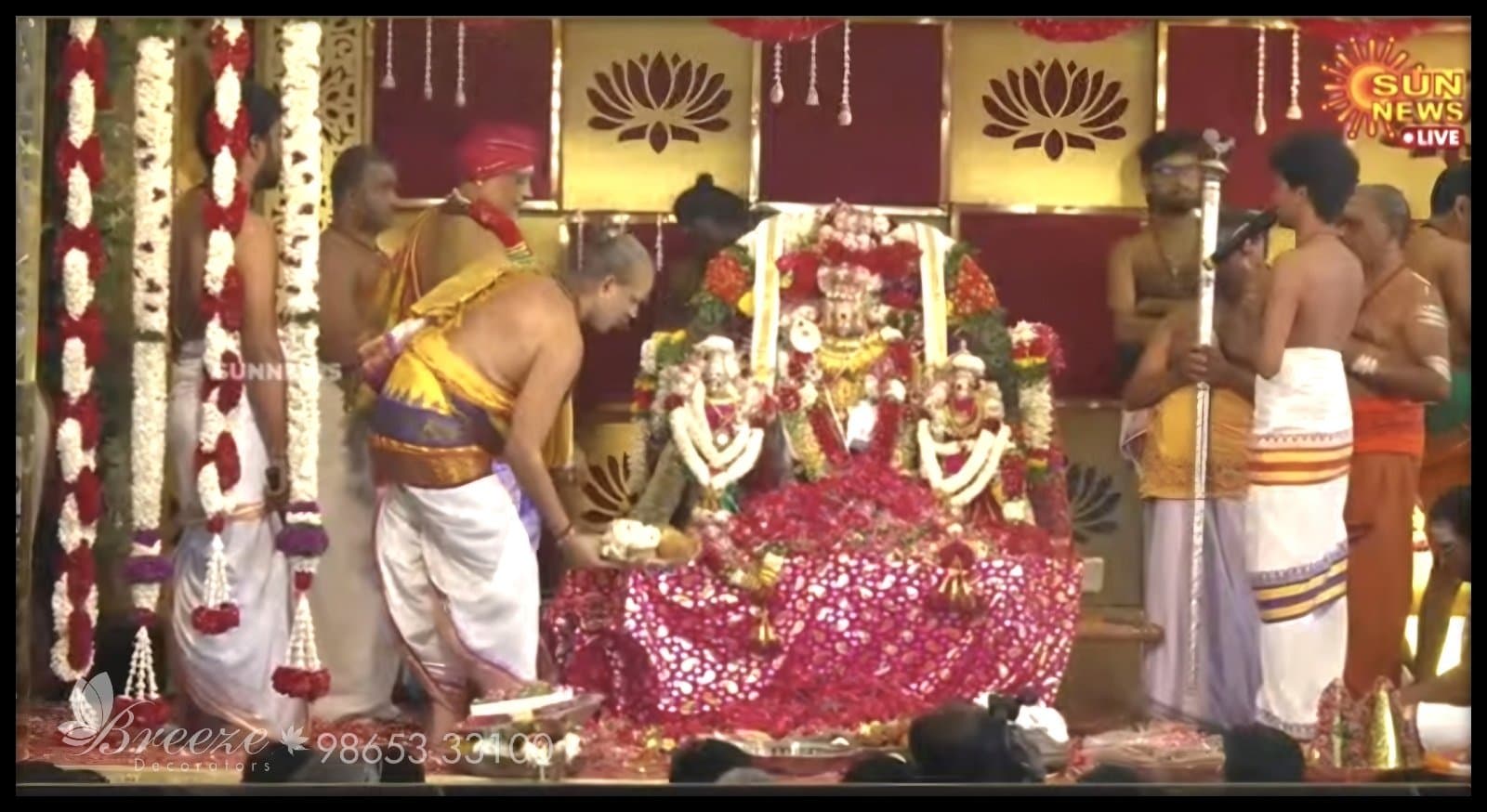 Palani Thirukkalyana Utsavam 2025 | Decoration by Breeze Decorators - Original Full Size Photo 4
