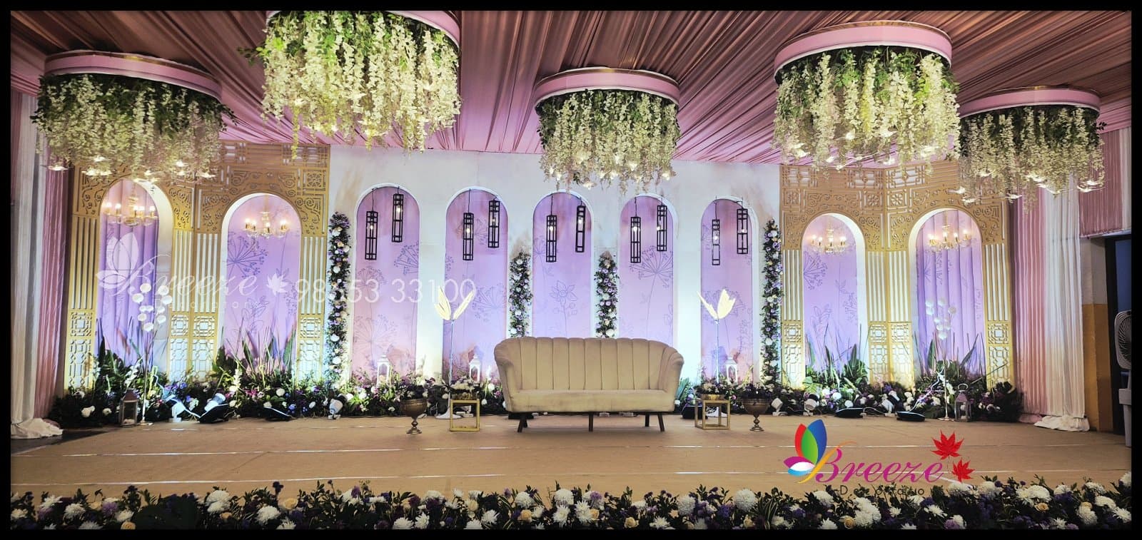 M.P Mahal Wedding Decoration Vedasandur | Breeze Decorators - Original Full Size Photo 6
