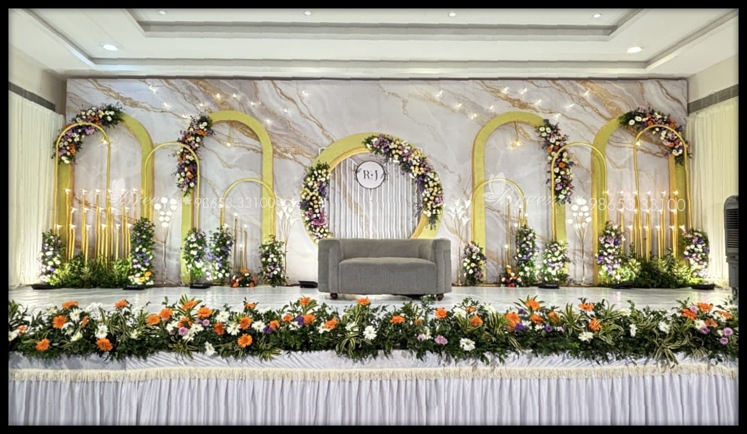Transform Your Wedding at Kettimelam Mahal: Expert Decoration by Breeze Decorators Coimbatore