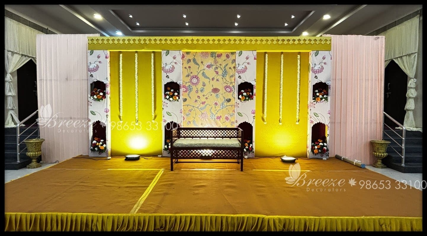 Transform Your Wedding at Kettimelam Mahal: Expert Decoration by Breeze Decorators Coimbatore - Original Full Size Photo 3