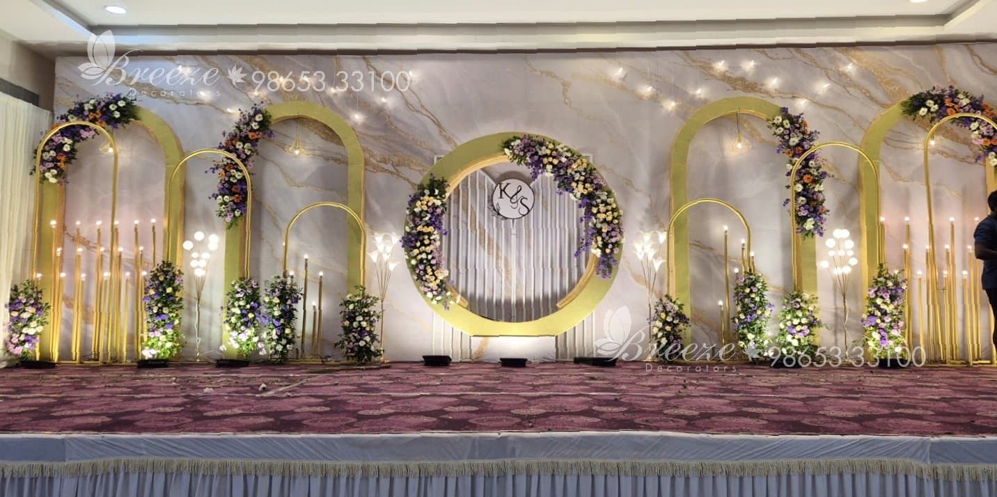 Transform Your Wedding at Kettimelam Mahal: Expert Decoration by Breeze Decorators Coimbatore - Original Full Size Photo 6
