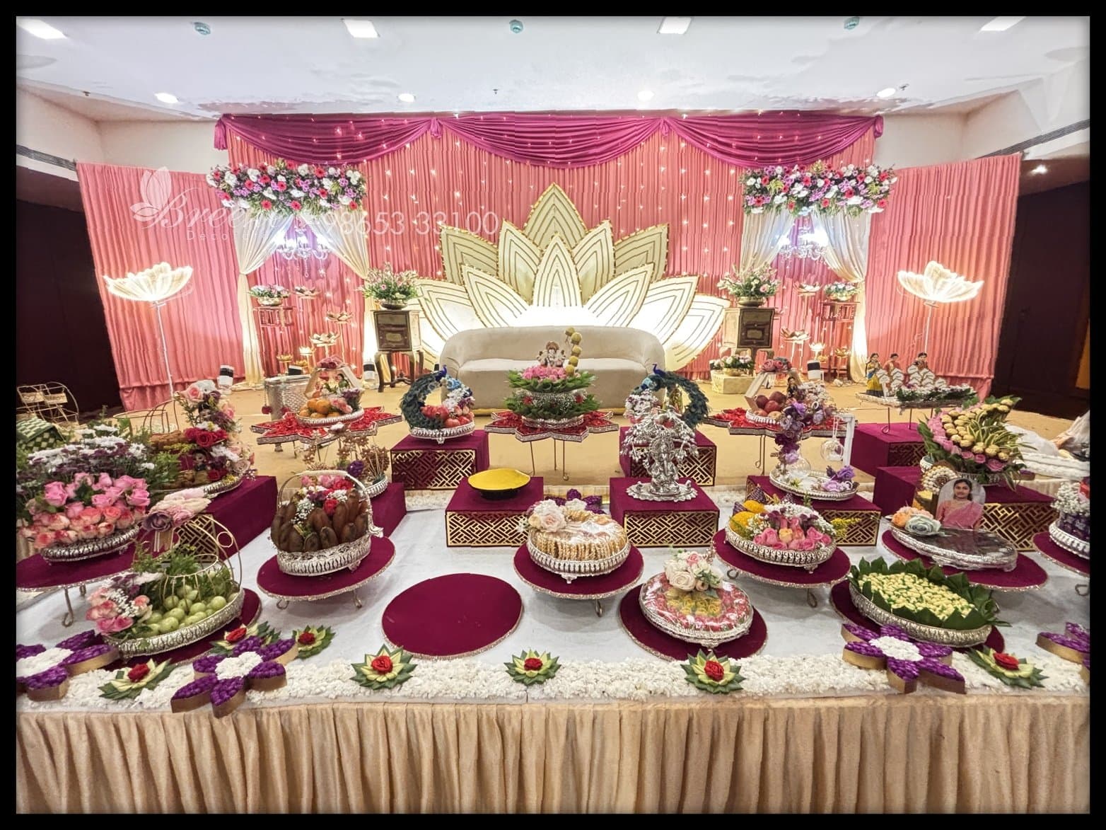✨ Puberty Ceremony Decor at Gokulam Park, Coimbatore ✨ - Original Full Size Photo 5