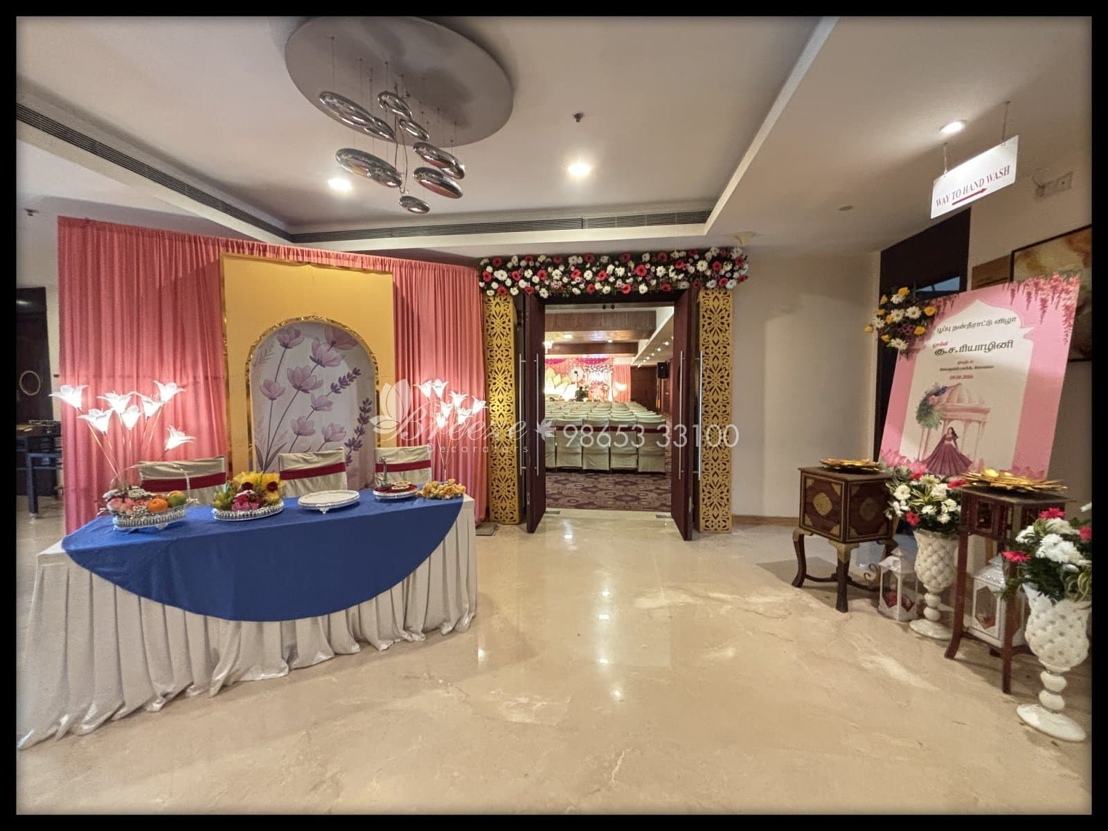 ✨ Puberty Ceremony Decor at Gokulam Park, Coimbatore ✨ - Original Full Size Photo 6