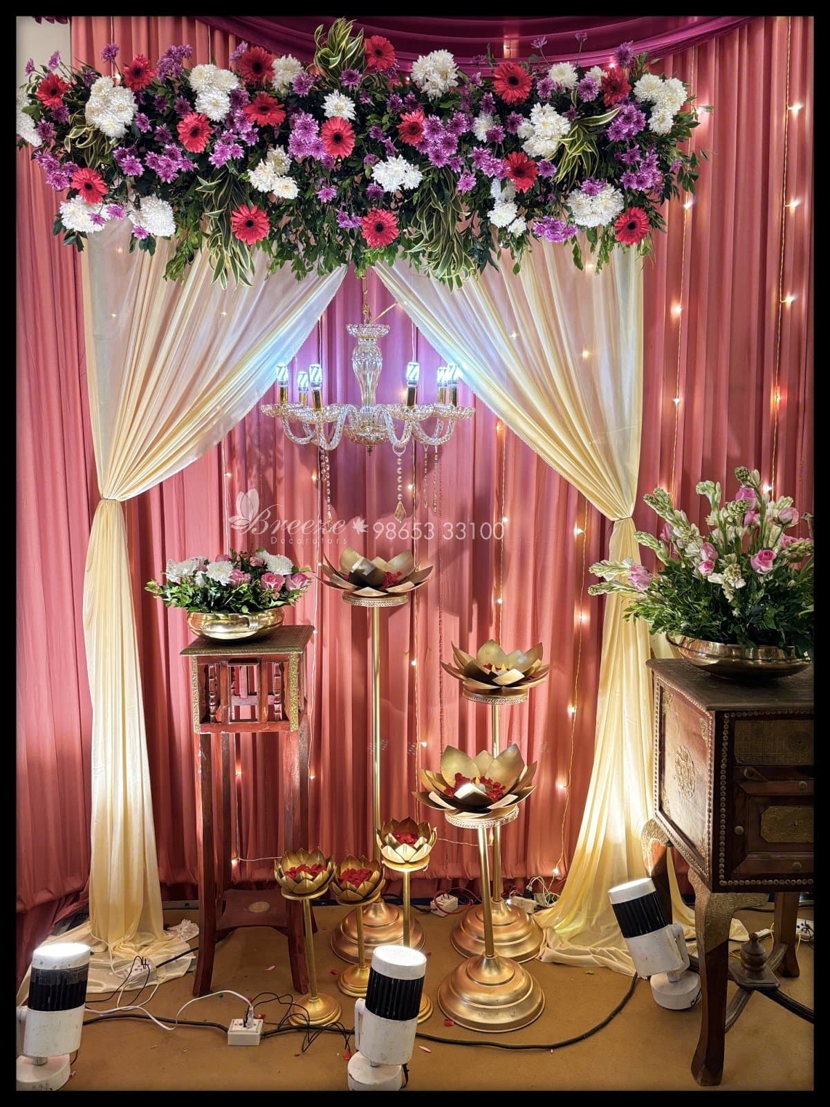✨ Puberty Ceremony Decor at Gokulam Park, Coimbatore ✨ - Original Full Size Photo 3