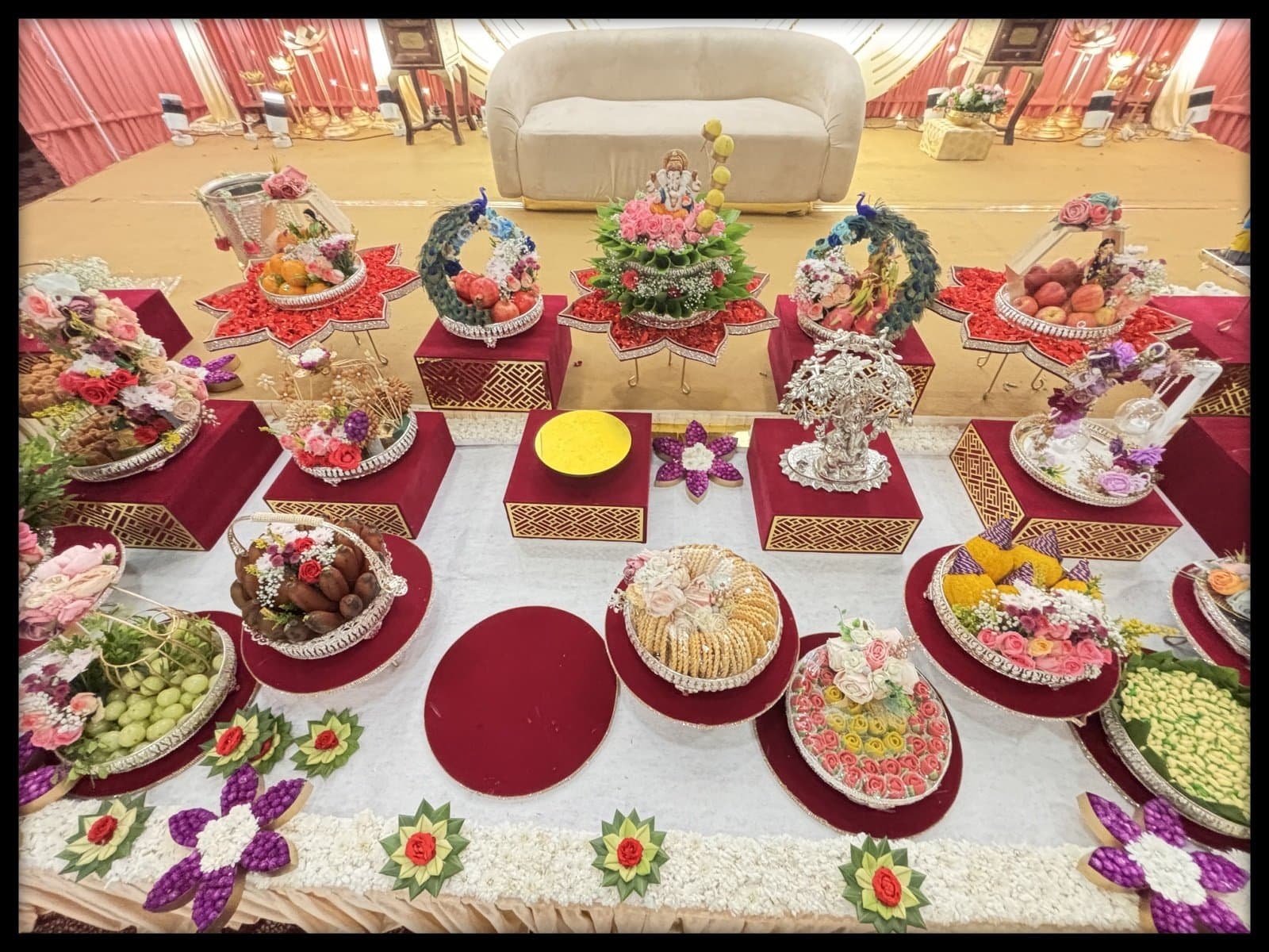 ✨ Puberty Ceremony Decor at Gokulam Park, Coimbatore ✨ - Original Full Size Photo 4