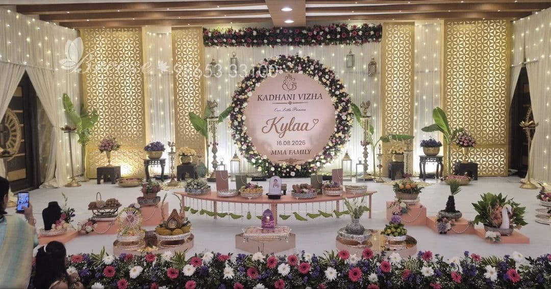 Kylaa’s Ear Piercing Ceremony Decor by Breeze Decorators - Original Full Size Photo 4